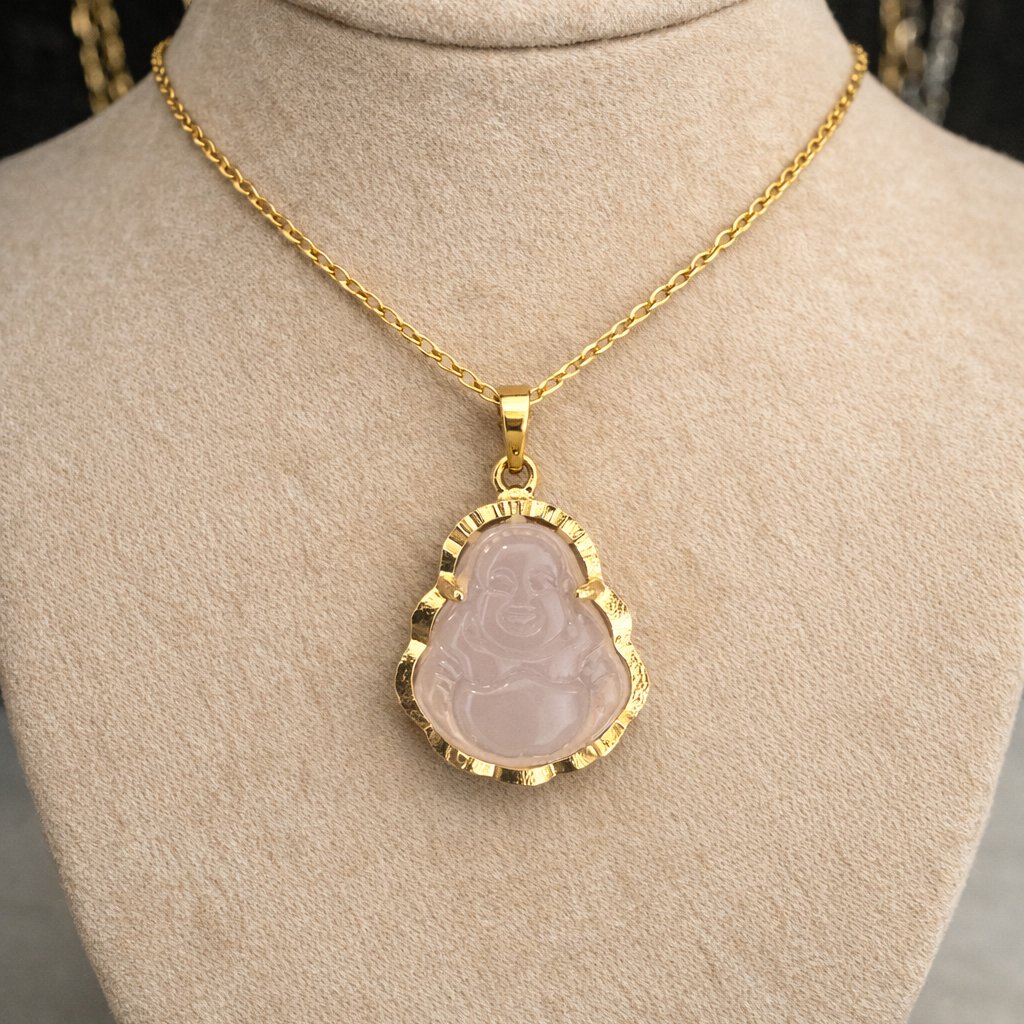 18k Yellow Gold Over Stainless Steel Necklace